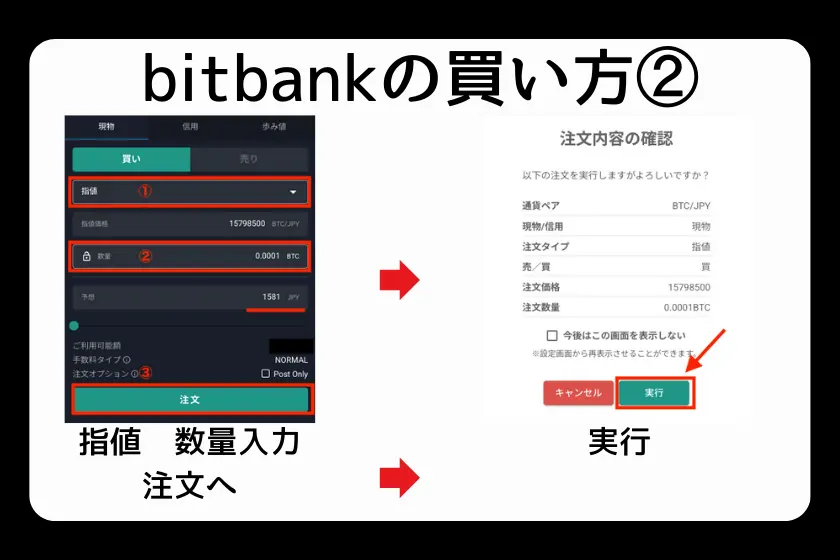 ビットコインの買い方：ビットバンク偏